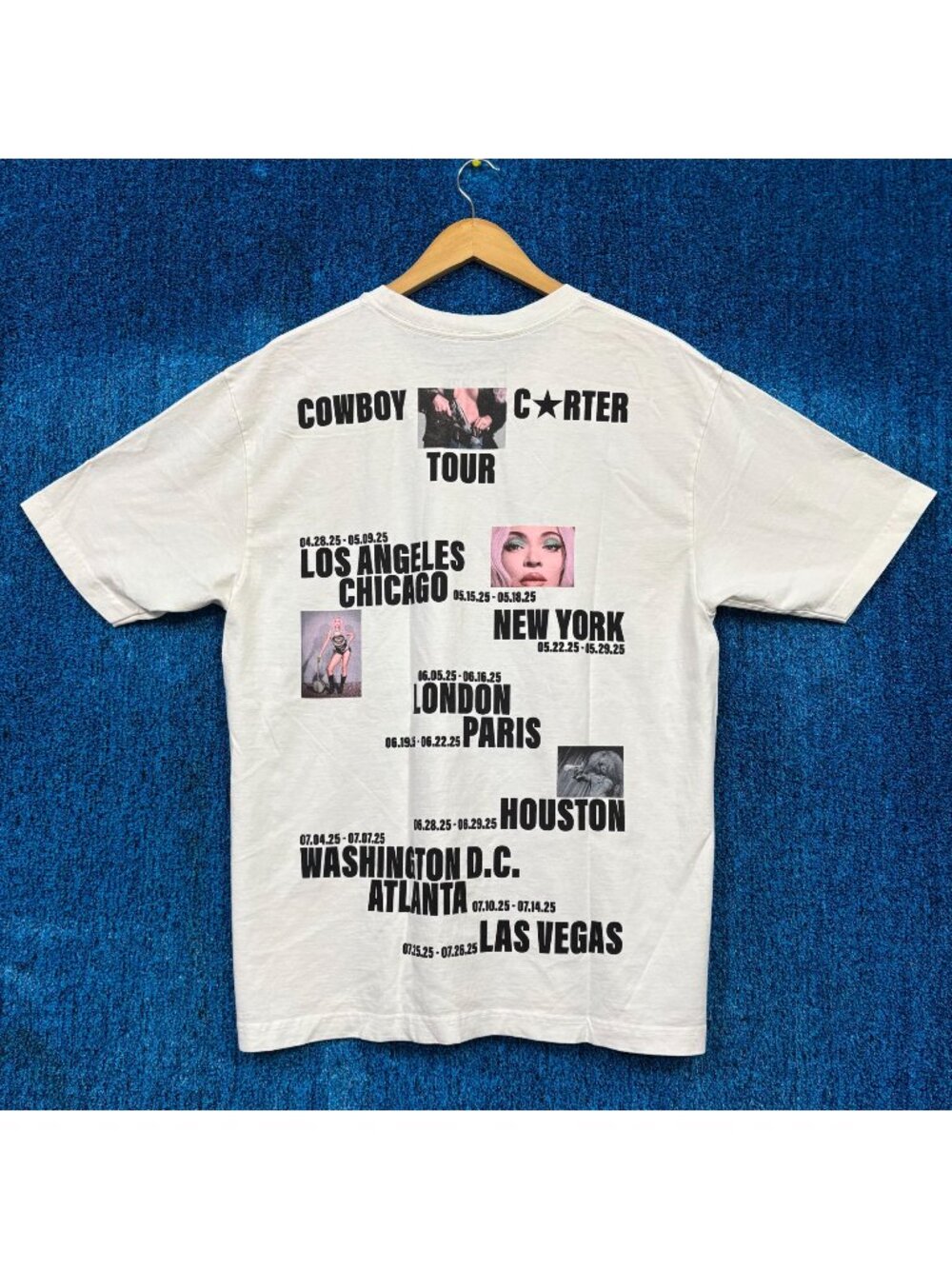 Beyonce “Cowboy Carter Rodeo Chitlin Circuit” Graphic T-Shirt Size L